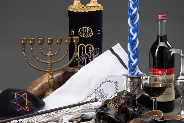 Einige rituelle jüdische Gegenstände